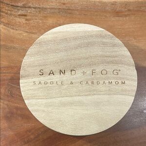 Sand + Fog Saddle & Cardamom Candle